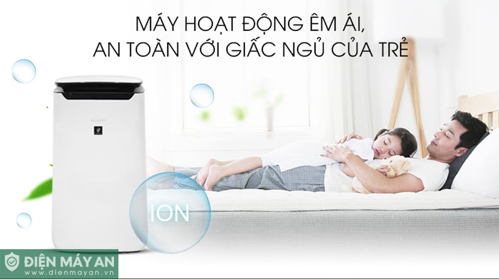 Máy lọc không khí Sharp FP-J60E-W 38W